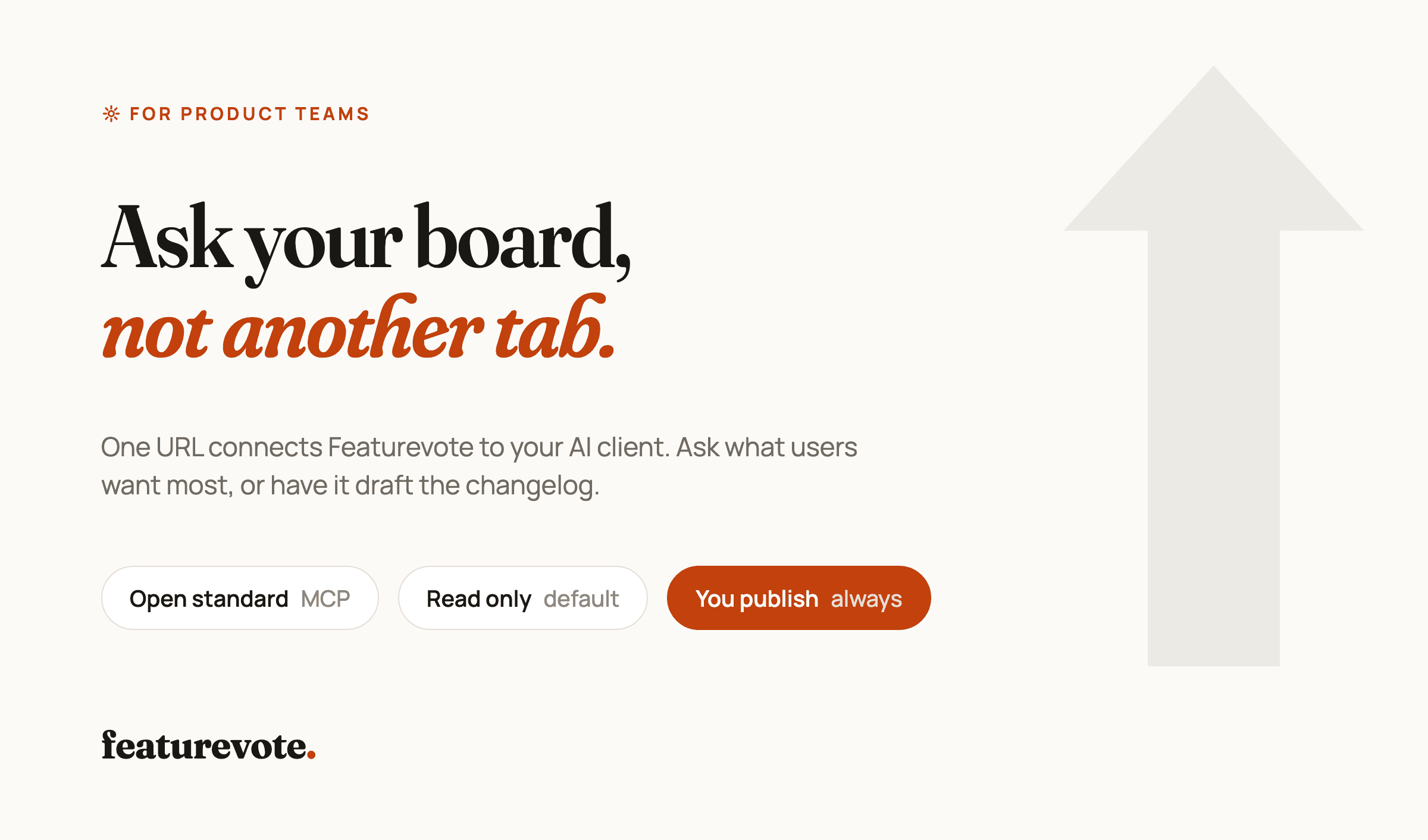 Cover Image for MCP Feature Voting: Connect Your Board to Claude, or Any AI Client