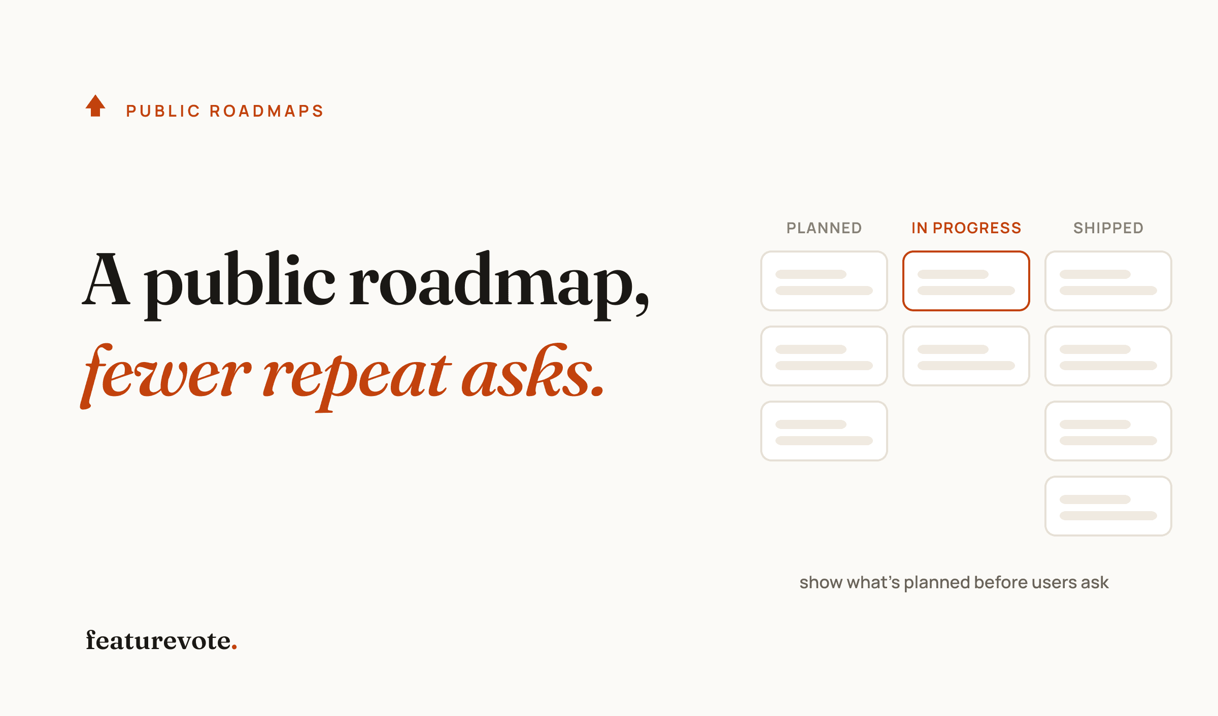Cover Image for Product Roadmap Software: Build a Public Roadmap That Reduces Repeat Requests
